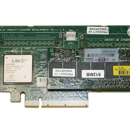 HP Smart Array P400 PCI-Express 8-Channel Serial Attached SCSI (SAS) RAID Controller Card P/N:447029-001 HP Smart Array P400 PCI-Express 8-Channel Serial Attached SCSI (SAS) RAID Controller Card P/N:447029-001