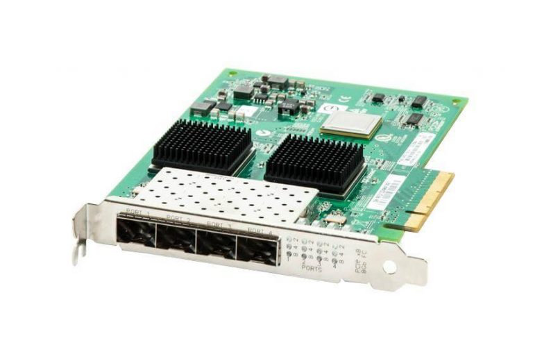 Dell Sanblade 8GB Quad Port PCI-Express 2.0 X8 Fibre Channel Host Bus Adapter P/N:PX4810402-06A