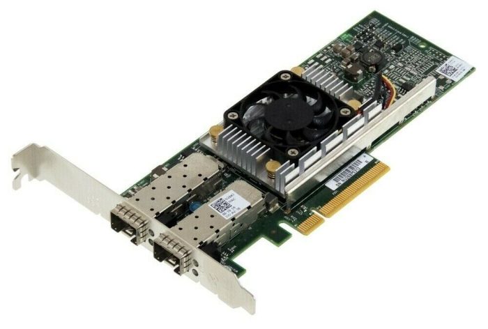 Dell Dual 10gbe SFP Ports Fiber Channel Server Network Adapter-0N20KJ - Image 1