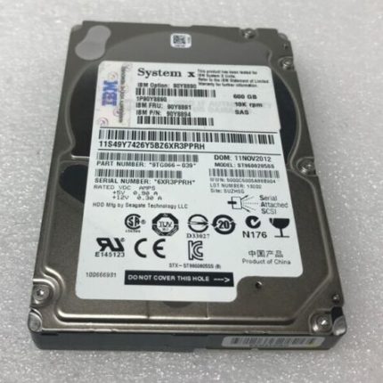 9TG066-039 600GB 10k 6g 2.5-Inch SAS Hard Disk Drive HDD 9TG066-039 600GB 10k 6g 2.5-Inch SAS Hard Disk Drive HDD