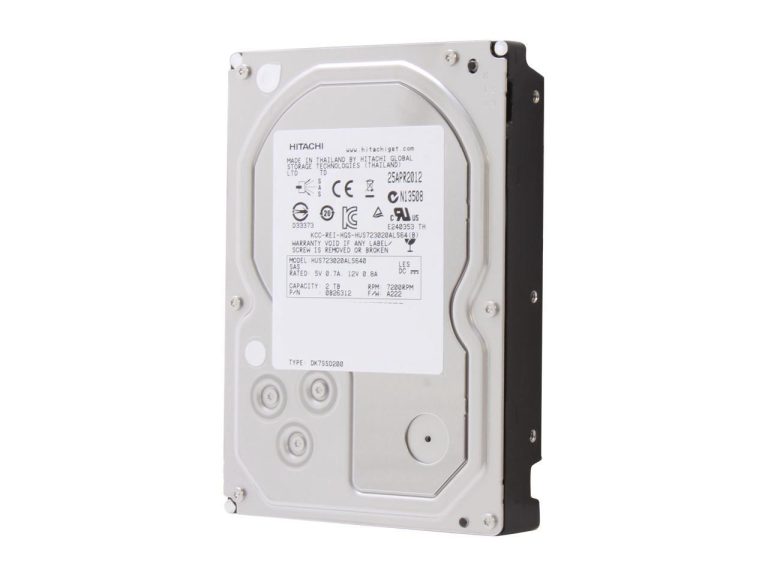 Hitachi  2TB 7.2K RPM 6G SAS 3.5" HDD