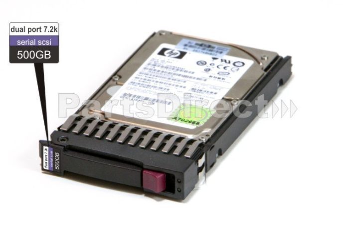 HP 500-GB 6G 7.2K 2.5 DP SAS HP 500-GB 6G 7.2K 2.5 DP SAS - Image 1