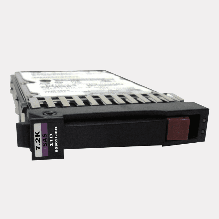 HPE  1TB 7200RPM 3.5in DP SAS-6G Midline G4-G7 HDD - Image 3