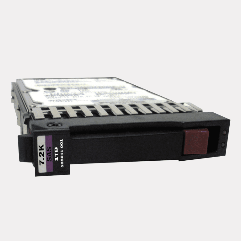 HPE  1TB 7200RPM 3.5in DP SAS-6G Midline G4-G7 HDD