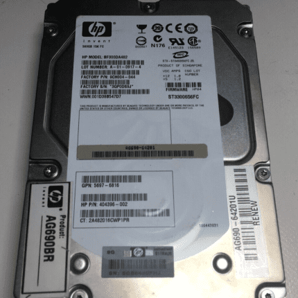 HP 300GB 15K RPM Fiber Channel - 3.5 Hdd HP 300GB 15K RPM Fiber Channel - 3.5 Hdd