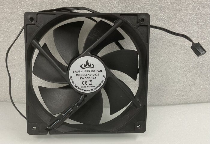 Aero Cooling Gaming Case Fan Quiet PC Computer Black-AV12025 - Image 1