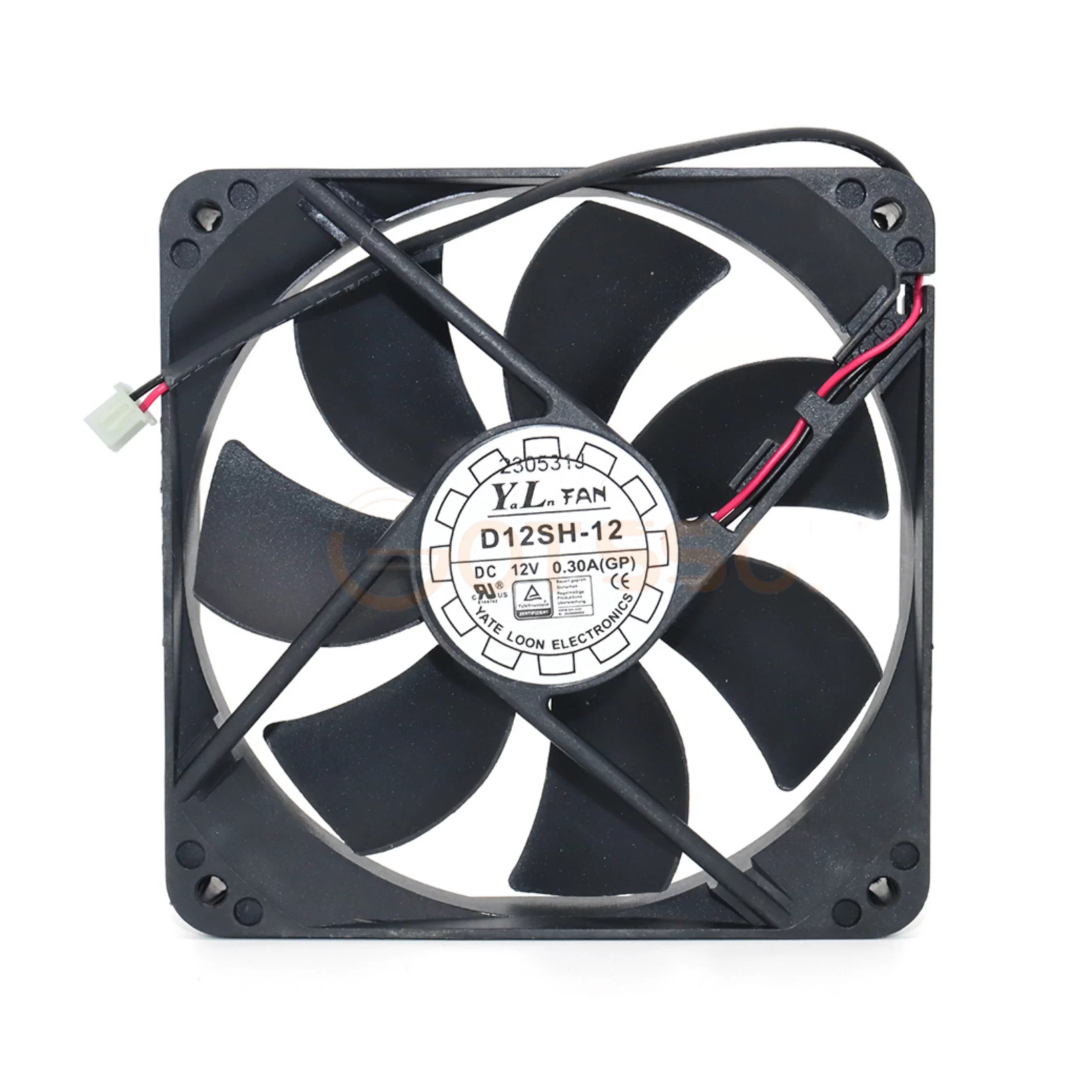 Picsart_26-05-19_13-43-56-849 D12SM-12 D12SL-12 D12SH-12 DC 12V 0.30A 12025 Ultra-silence computer power supply cooling fan - Image 1