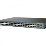 WS-C3560-48PS-S Cisco 3560 Switch Detail:	 Cisco Catalyst switch 3560 48 10/100 PoE + 4 SFP IPB Image