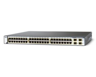 Cisco Catalyst 3750-48PS SMI - switch - 48 ports - Managed - rack-mountable Cisco Catalyst 3750-48PS SMI - switch - 48 ports - Managed - rack-mountable