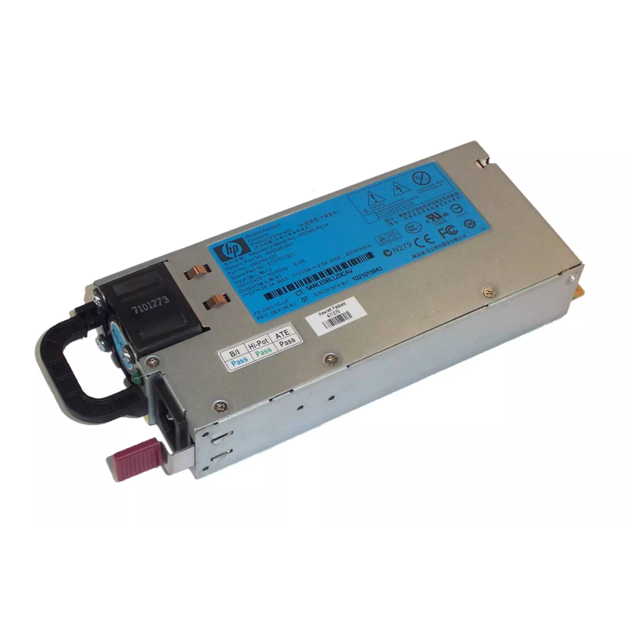 Picsart_26-05-20_13-01-37-047 HP 499250-101 460W 12V H-Plug Power Supply For DL380 ML350 DL380P - Image 1