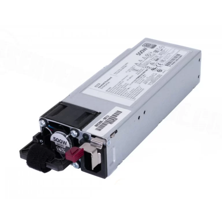 HPE G10 500W Flex Slot Platinum Hot Plug Low Halogen Power Supply Kit