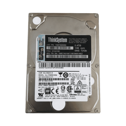 Lenovo  Think System  2.4TB 2.5" 10K SAS 12Gb Hot Swap 512E Hard Drive  (HB M-T)