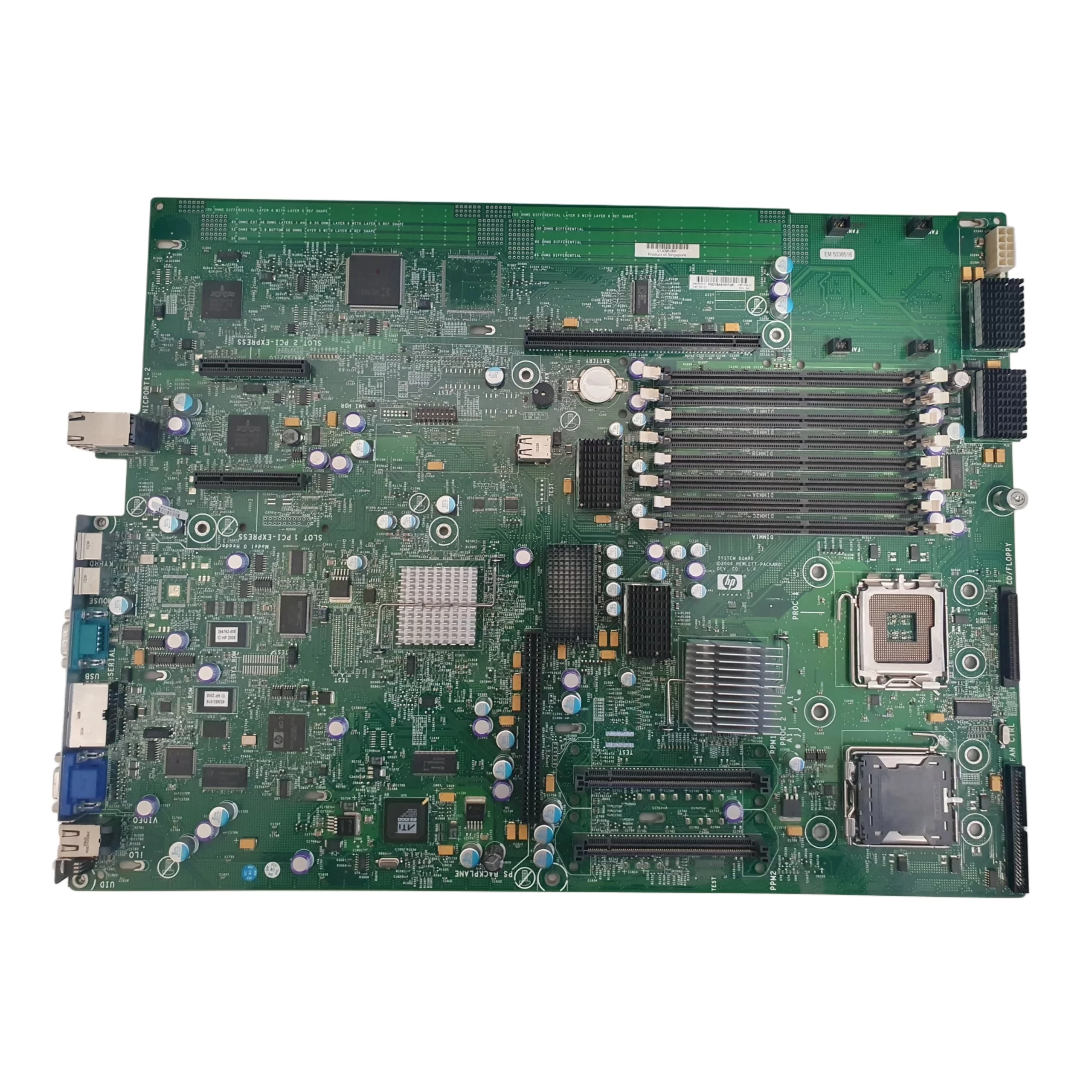 Picsart_26-05-20_12-59-30-432 HP DL380 G5 System Board (w/proc cage) Mother Board - Image 1