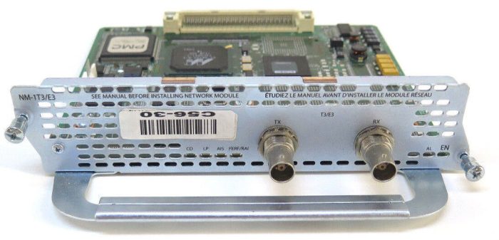 CISCO NM-1T3/E3 1 PORT T3/E3 Clear Channel Network Module - Image 1