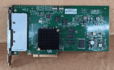 LSI SAS9200-16E 16-port 6gb/s PCI Express SATA SAS HBA Controller LSI SAS9200-16E 16-port 6gb/s PCI Express SATA SAS HBA Controller