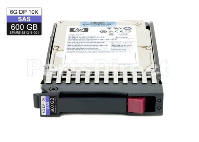 HP 600-GB 6G 10K 2.5 DP SAS / B11