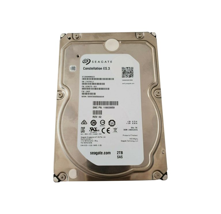 Seagate 2TB 7.2K RPM 6Gb/s 3.5" SAS HDD Hard Drive -/B6 Seagate 2TB 7.2K RPM 6Gb/s 3.5" SAS HDD Hard Drive -/B6