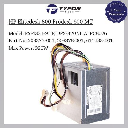 HP Elitedesk 800 Prodesk 600 G1 MT Tower Power Supply PSU HP Elitedesk 800 Prodesk 600 G1 MT Tower Power Supply PSU