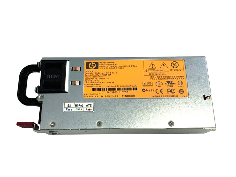 750W Power Supply problems 512327-b21 - Hewlett Packard