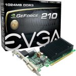 EVGA 01G-P3-1313-KR GeForce 210 Graphic Card - 520 MHz Core - 1 GB DDR3 SDRAM - PCI Express 2.0 x16