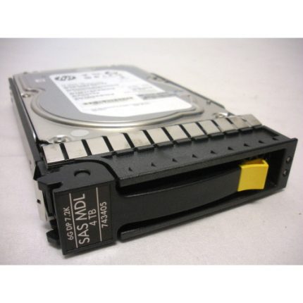HP 743405-001 H6Z69A 4TB 7.2K 6G SAS LFF 3.5" DP MDL Hard HP 743405-001 H6Z69A 4TB 7.2K 6G SAS LFF 3.5" DP MDL Hard
