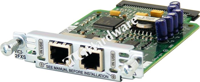 CISCO VIC2-2FXS 2-PORT VOICE INTERFACE CARDâ€”FXS - Image 1