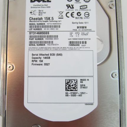 Dell 9Z2066-054 146gb 15K SAS 3.5" H/S HDD Dell Labeled Hard Dell 9Z2066-054 146gb 15K SAS 3.5" H/S HDD Dell Labeled Hard