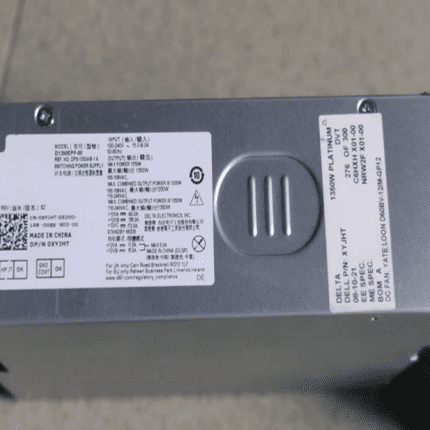 XYJHT 0XYJHT 1350W Power Supply For Dell XPS8950 3910 T3660 R13 R14 D1350EPF-00 XYJHT 0XYJHT 1350W Power Supply For Dell XPS8950 3910 T3660 R13 R14 D1350EPF-00