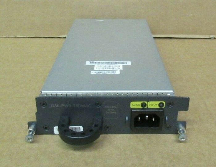 Cisco C3K-PWR-750WAC V01 750w Redundant Power Supply Cisco C3K-PWR-750WAC V01 750w Redundant Power Supply - Image 1