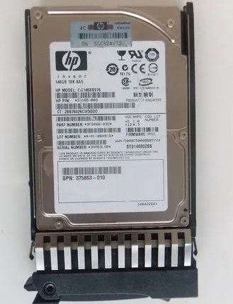 HP 146GB 10K 3G SAS 2.5" Dual Port Hard Drive 375863-010 HP 146GB 10K 3G SAS 2.5" Dual Port Hard Drive 375863-010