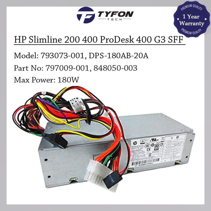 HP Slimline 200 400 260 270 450 455 ProDesk 400 G2 400 G3 SFF - Image 1