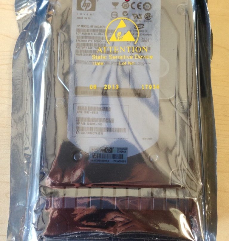 HP Ultra - 320 SCSI Internal Hard Disk Drives 15000 RPM Rotation