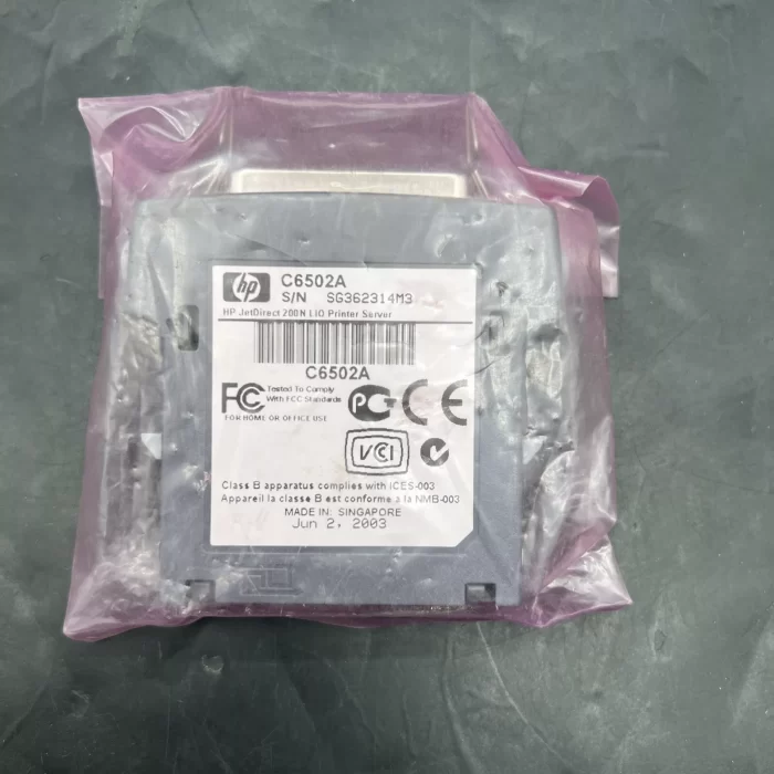 HP Hewlett Packard C6502A JetDirect 200n Lio Printer Server HP Hewlett Packard C6502A JetDirect 200n Lio Printer Server - Image 1