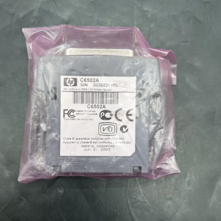 HP Hewlett Packard C6502A JetDirect 200n Lio Printer Server