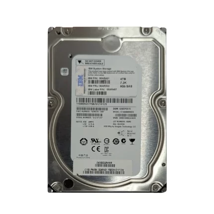 NEW 00AR322 IBM 4TB 7200RPM SAS 6Gbps 128MB