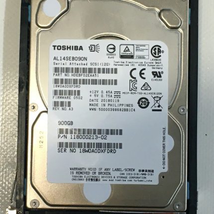 TOSHIBA 900GB 2.5" 10K 12G SAS HDD