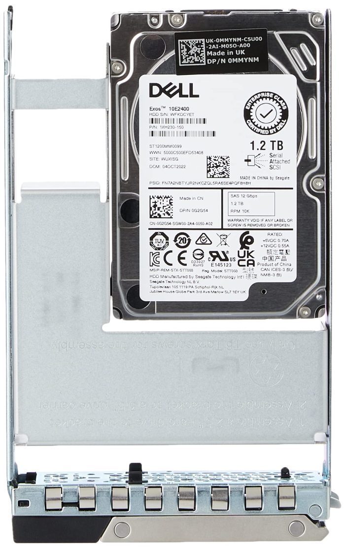 (NEW) DELL 1XH230-150 1.2TB 10K RPM SAS 12Gbps 2.5''