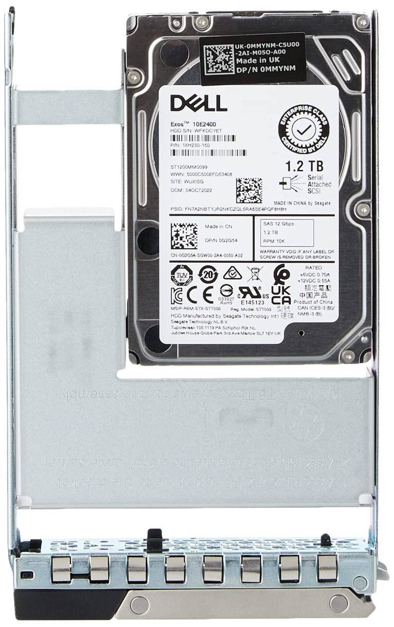(NEW) DELL 1XH230-150 1.2TB 10K RPM SAS 12Gbps 2.5''