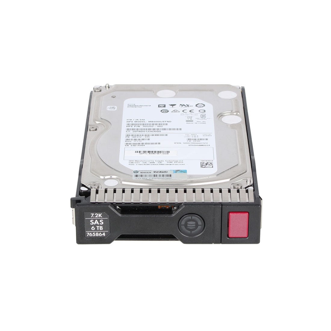 HP G10-G12 6TB 12G 7.2K 3.5 SAS LPc 765252-002 - Image 1