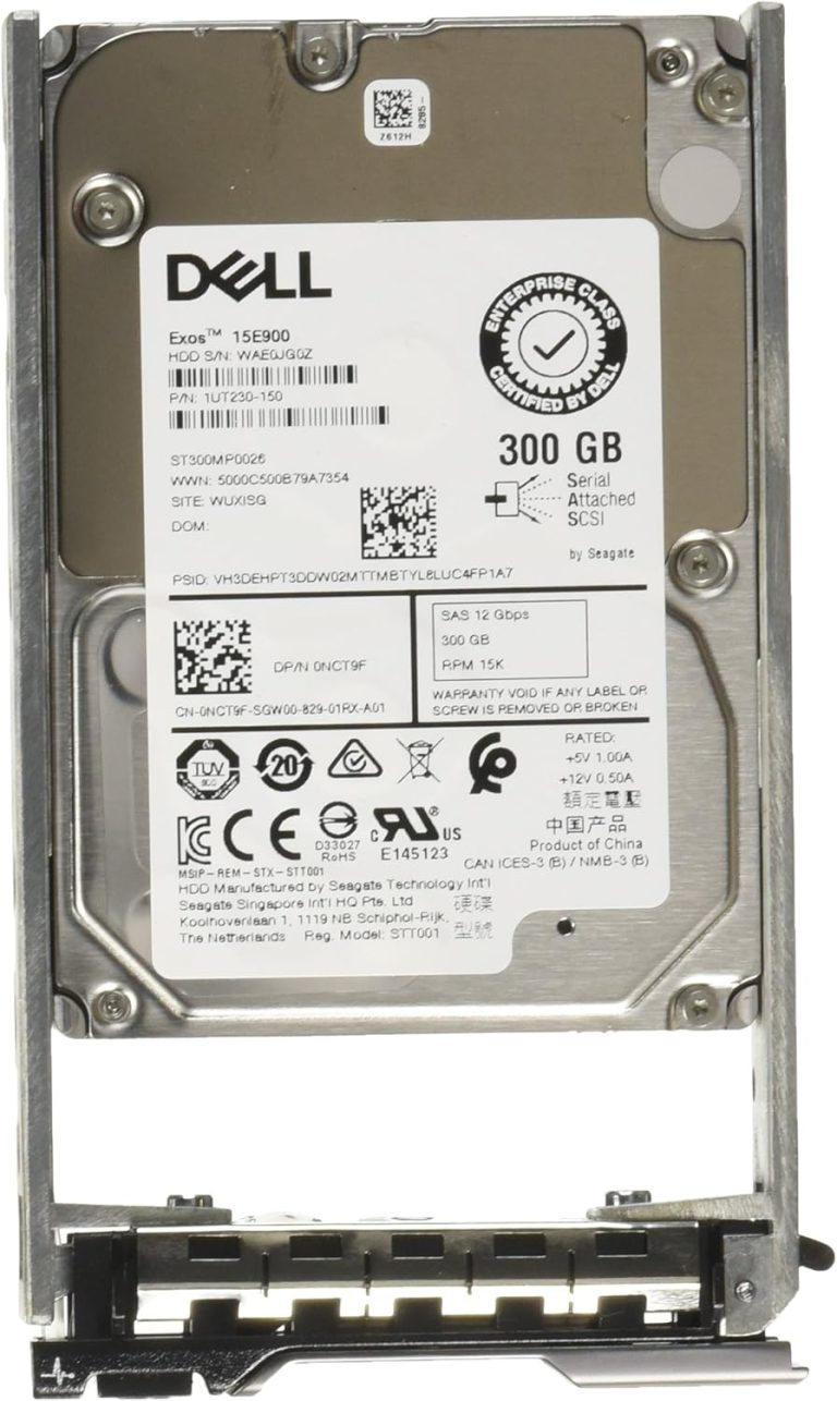 DELL 300GB 15K RPM SAS 12Gbps 2.5" 0B31723