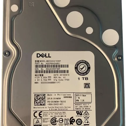 DELL 1TB 7.2 RPM 6Gbps SATA MG04ACA100NY