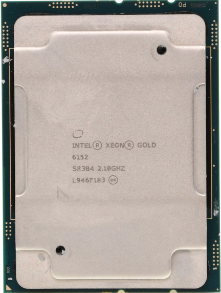 INTEL XEON GOLD  6152, 2.10 GHZ CPU / Processor معالج