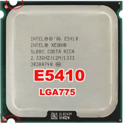 INTEL XEON PROCESSOR E5410 2.33GHz/12M/1333Mhz/CPU Equal to LGA775 Core 2 Quad
