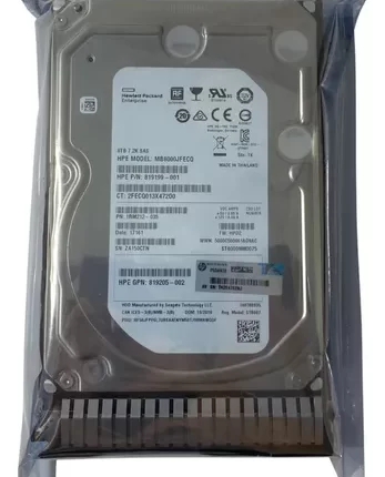 820032-001 HP G8-G10 8-TB 12G 7.2K 3.5 SAS (NEW)