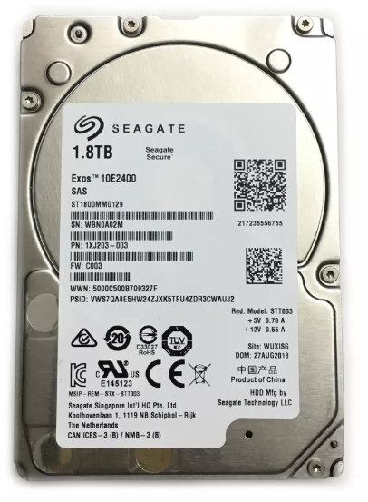 Seagate 1.8-TB 10K 2.5 12G SAS ST1800MM0129