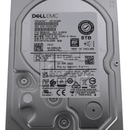 DELL EMC 0B36416 8TB SAS 12Gbps 7.2K