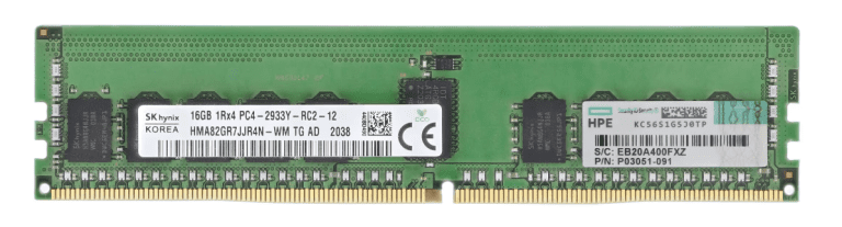 16 GB PC4 2933Y-RC2-12 RAM