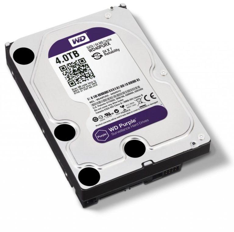 Western Digital WD40PURX-78NZ6YO Purple 4TB 6GB/S