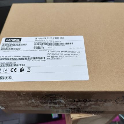 (NEW) Lenovo ThinkSystem DE Series 8TB 7.2K 3.5" HDD 4U60 4XB7A14125