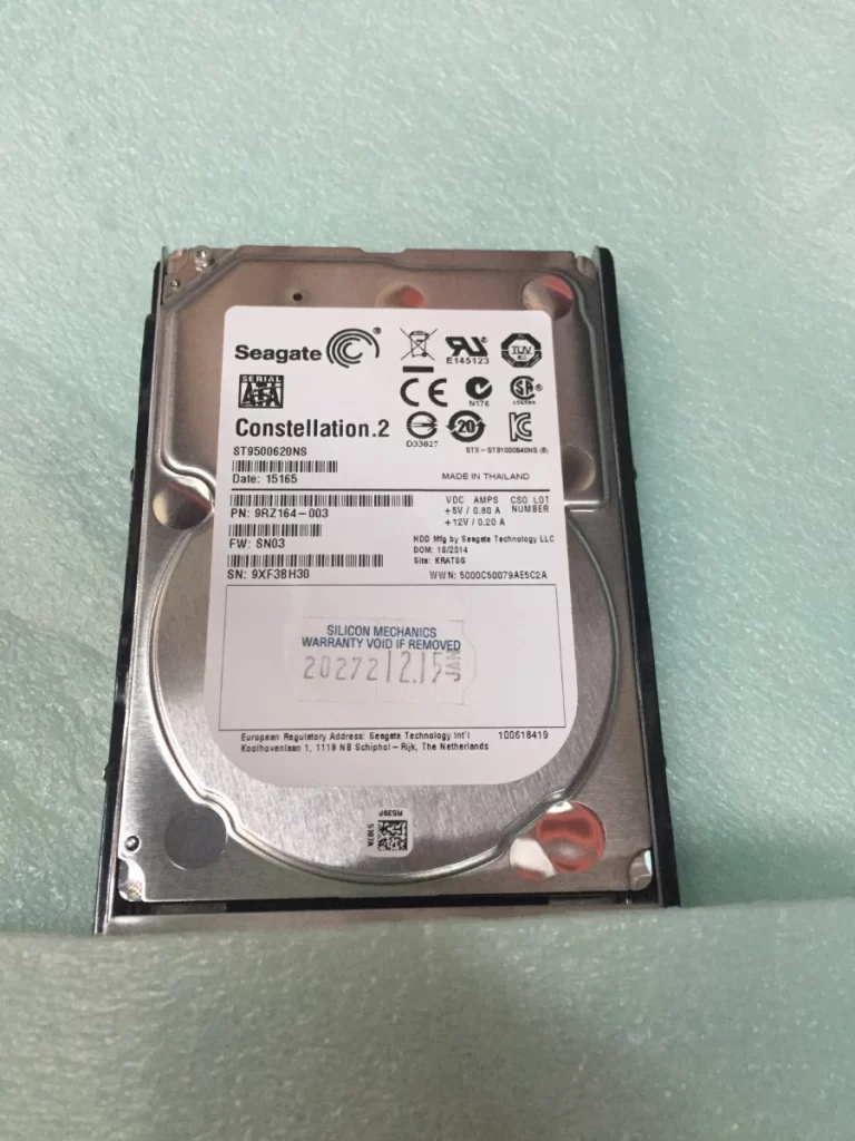 Seagate 500-GB 7.2K 2.5 SP 6G SATA 9RZ164-001/ ST9500620NS
